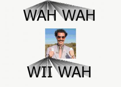 Borat Like To Play Wii