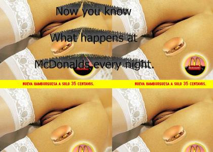 McDonalds burgers are yummy