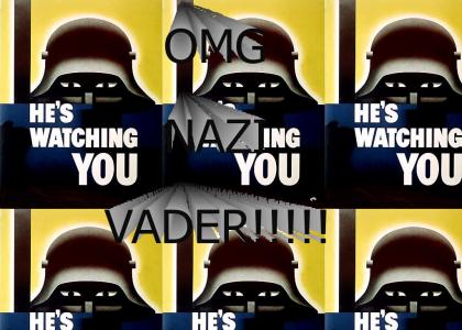 OMG Secret Nazi Darth Vader!!