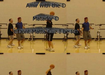 Amir with the Matador D