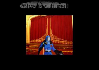 Cobra Commander at the opera