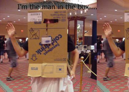 The man in the box