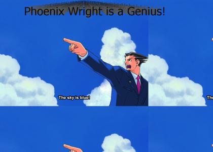 Phoenix Wright: Phoenix is a genius!