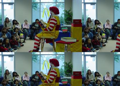 Reading With Ronald McDonald