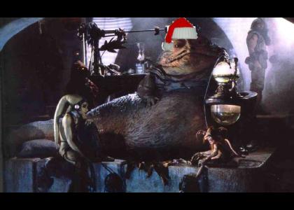 Jabba the Hutt is Santa Claus!
