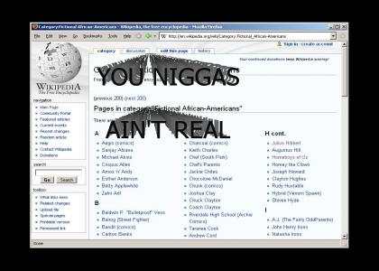 Wiki Niggas Ain't Real