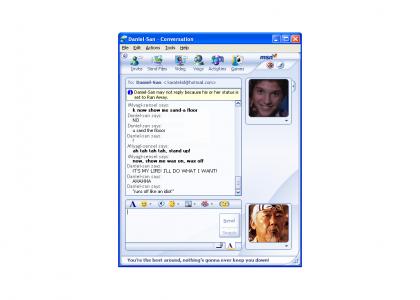 The Karate Kid On MSN