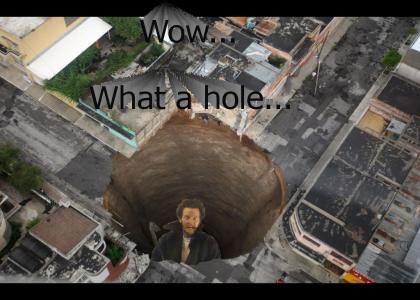 Wow What A Sinkhole