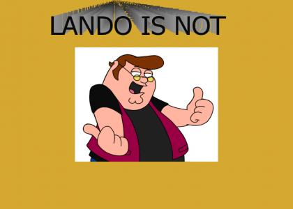 LANDO IS GAY