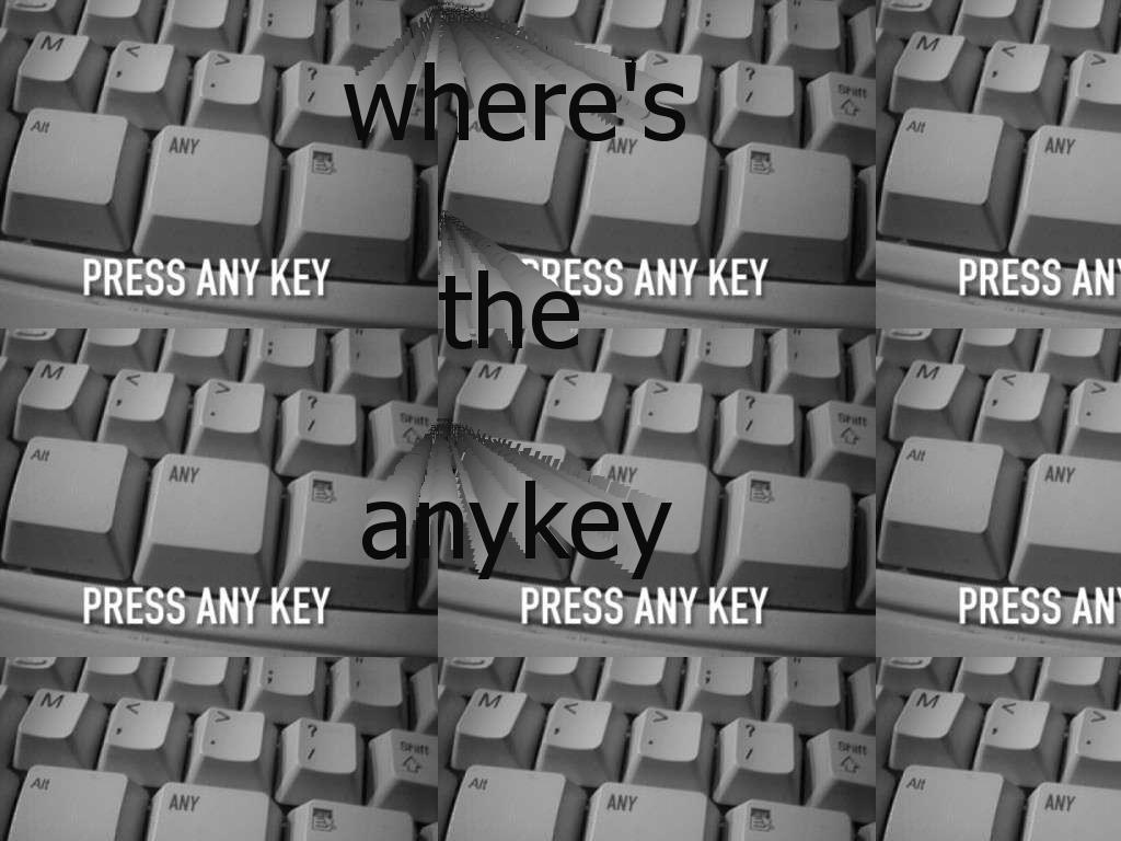 wherestheanykey