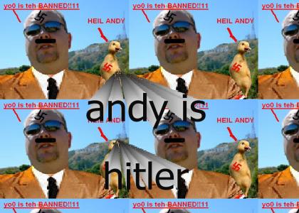 OMG ANDY HODGES IS HITLER