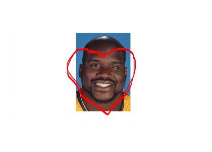 i love me some shaq