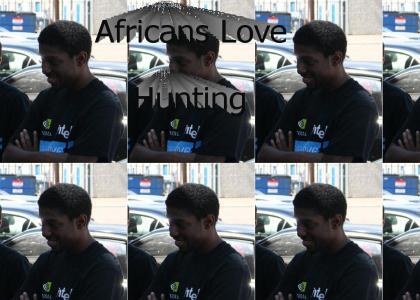 africans love hunting