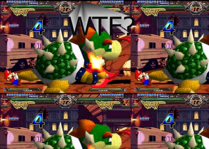 Bowser is gay for Juggernaut? (MUGEN)