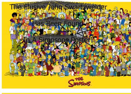 Swartzwelder in Simpsons Poster!