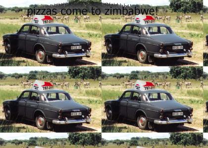 pizzas come to zimbabwe!
