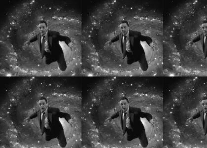 christopher walken flys to outer space(crank up your sound)