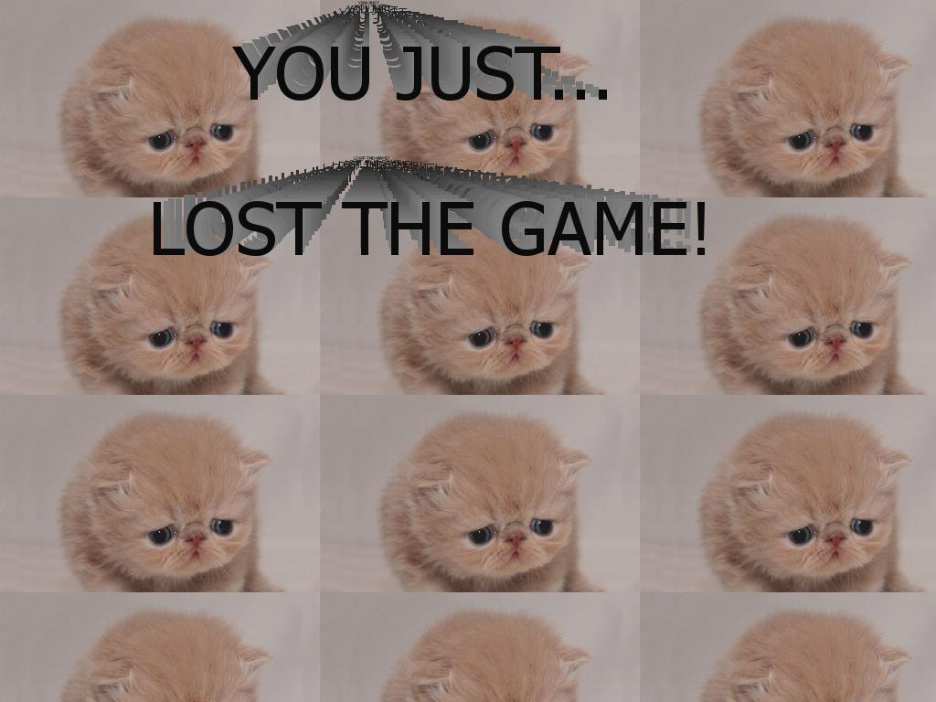 thegameyoujustlost