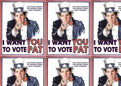 Vote for Pat