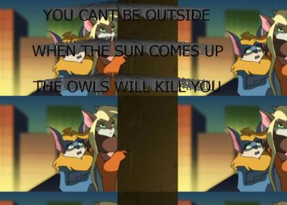 You Can't Be Outside When The Sun Comes Up...