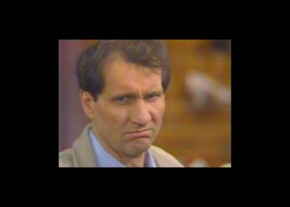 Al bundy stares in to your sole