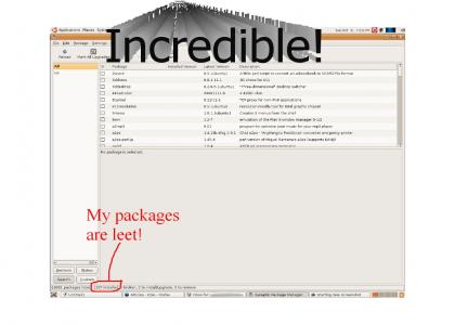 My Linux Packages Are Leet!!!