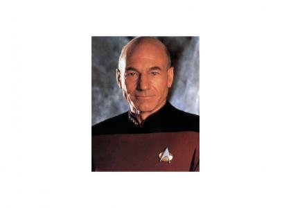 Picard challenges you to a staring competition