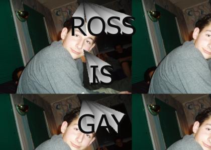 Ross is gay