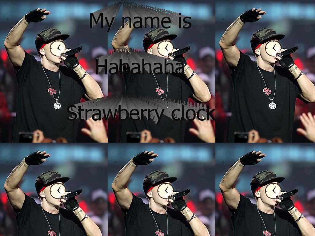 mynameisstrawberryclock