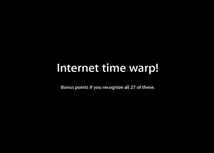 Internet fad time warp!
