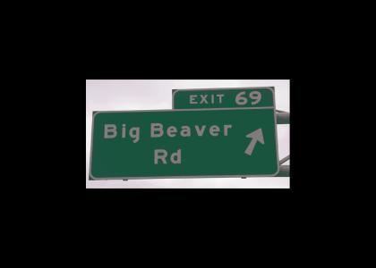 Get off on Big Beaver...