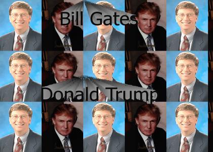 Bill Gates, Donald Trump