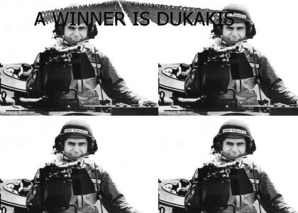 A Winner is Dukakis