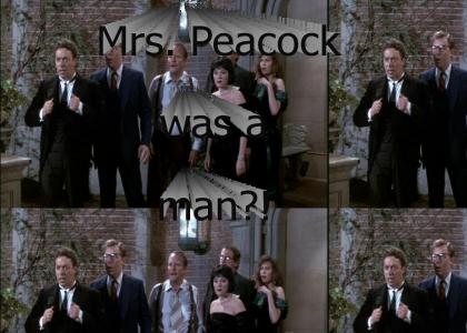 Peacock was a man?