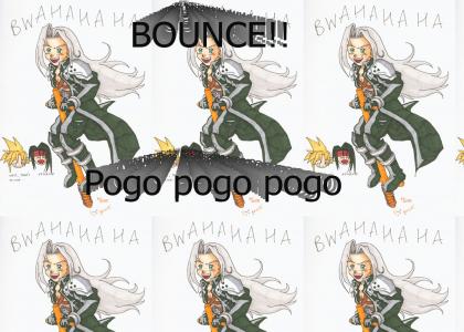 Sephiroth goes BOUNCE!!