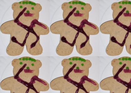 OMG! Secret Nazi Gingerbread Bear