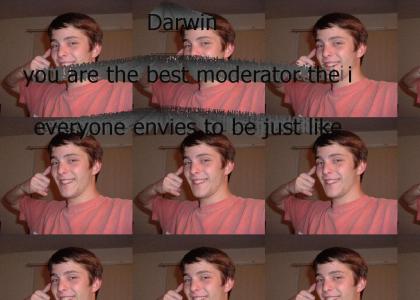 I love you Darwin