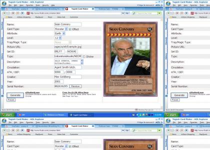Yugioh Sean Connery