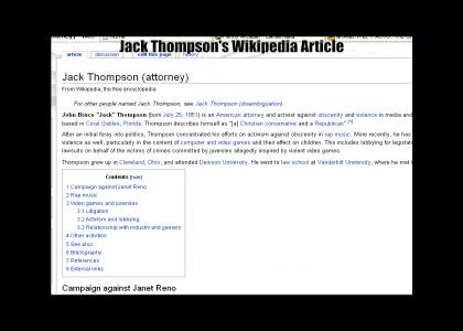 Jack Thompson just has site envy.