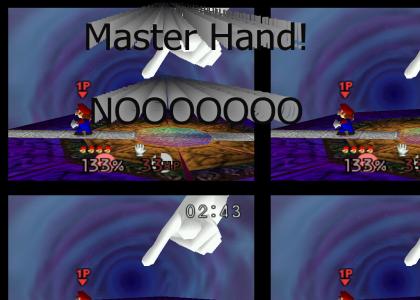 Master Hand! NOOO!