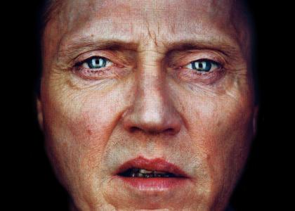 Christopher Walken stares into your soul... and pierces it