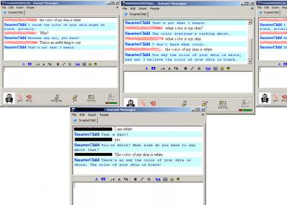 Smarterchild thinks I am black