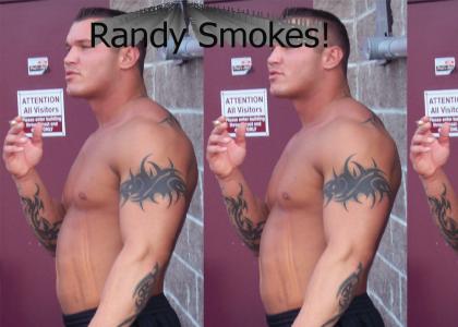 Randy Orton Smokes
