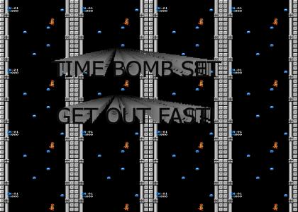 Metroid: Time Bomb Set Get Out Fast!