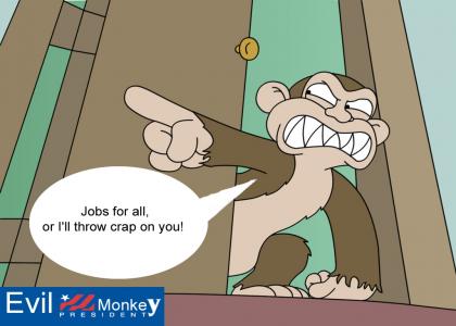 Monkeys Fling Poo!