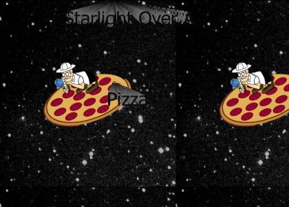 Starlight Over A Pizza