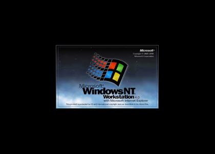 Windows NT logo and jingle