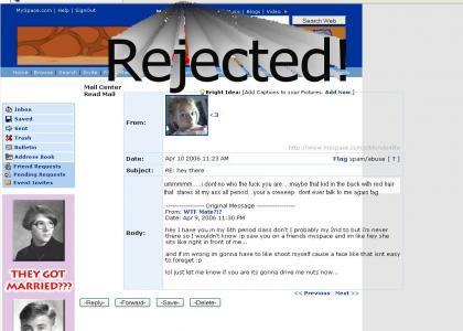 Myspace Rejection