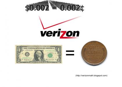 Verizon Fails at Math (long)