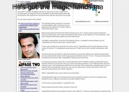 David Copperfield - Magic Man!